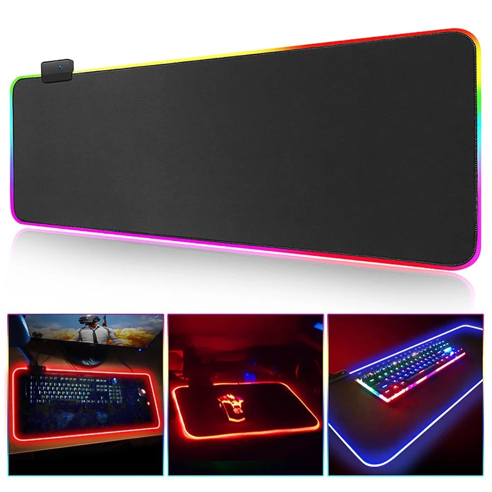 Gaming Accessories Lights - LED Luminous Gaming Mouse Pad Large