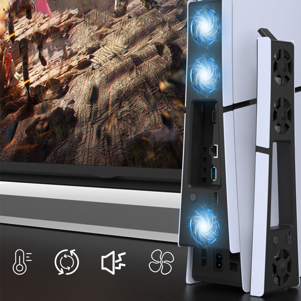 Gaming Accessories Lights - Gaming Cooler Fan Efficient Cooling System