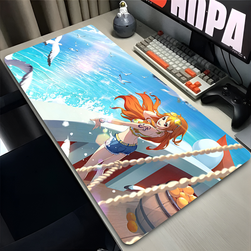 kawaii Mouse Pad one piece Nam - Gaming Accessories Desk ulasan dan harga