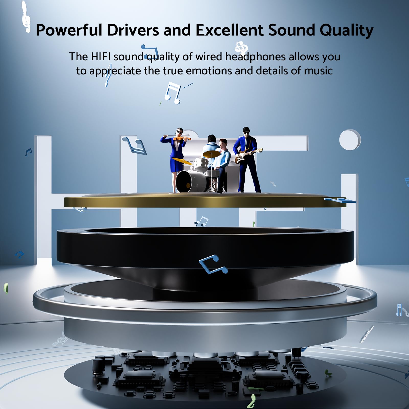 HiFi Surround Headphones HD Mi - Xiaomi Gaming Accessories ulasan dan harga