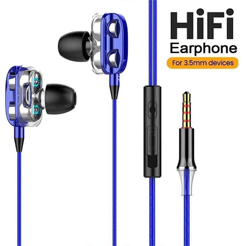 In Ear Stereo Headset Heavy Ba - Xiaomi Gaming Accessories ulasan dan harga