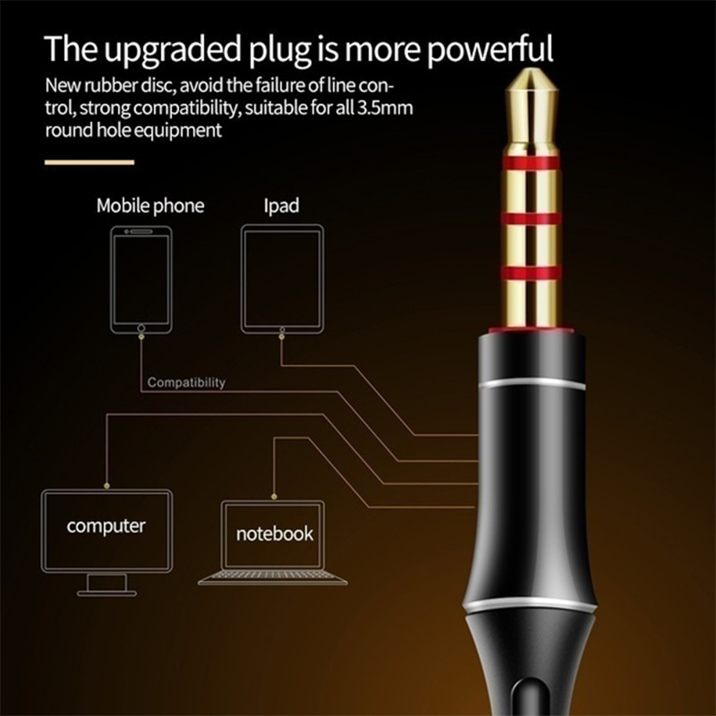 In Ear Stereo Headset Heavy Ba - Xiaomi Gaming Accessories ulasan dan harga