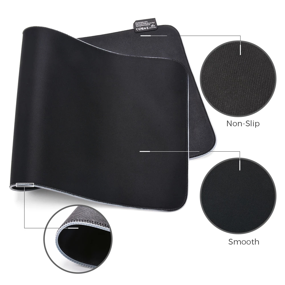LED Luminous Gaming Mouse Pad  - Gaming Accessories Lights ulasan dan harga