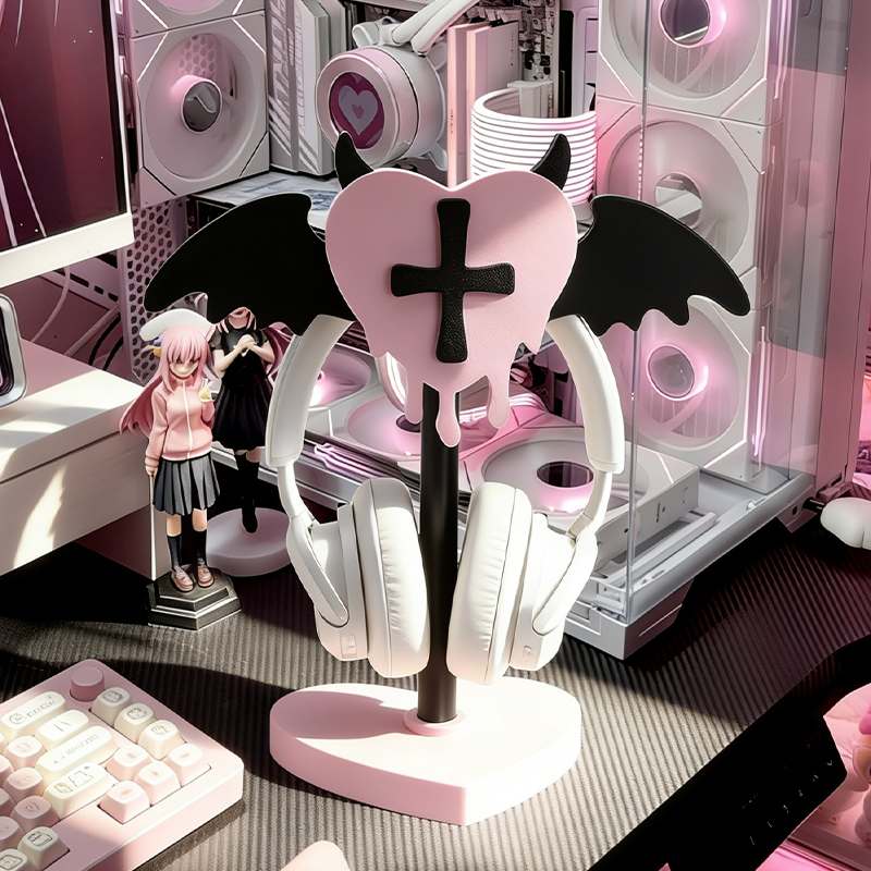 Custom Little Devil Headphone  - Gaming Accessories Rack ulasan dan harga