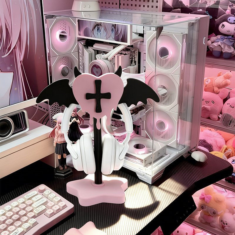 Custom Little Devil Headphone  - Gaming Accessories Rack ulasan dan harga