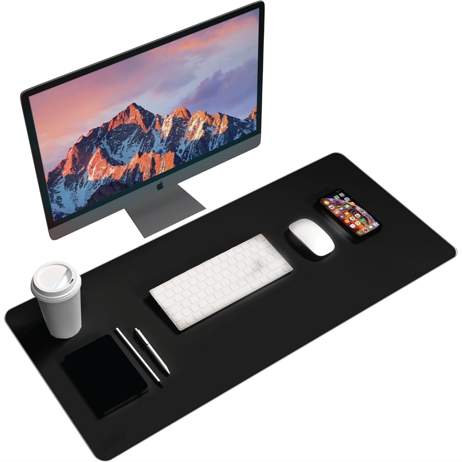 Faux Leather Desk Mat for Keyb - Gaming Accessories Keyboards ulasan dan harga