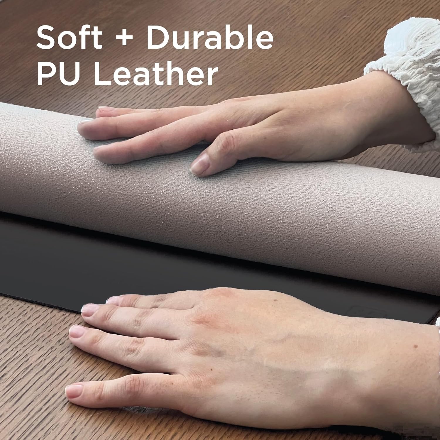 Faux Leather Desk Mat for Keyb - Gaming Accessories Keyboards ulasan dan harga