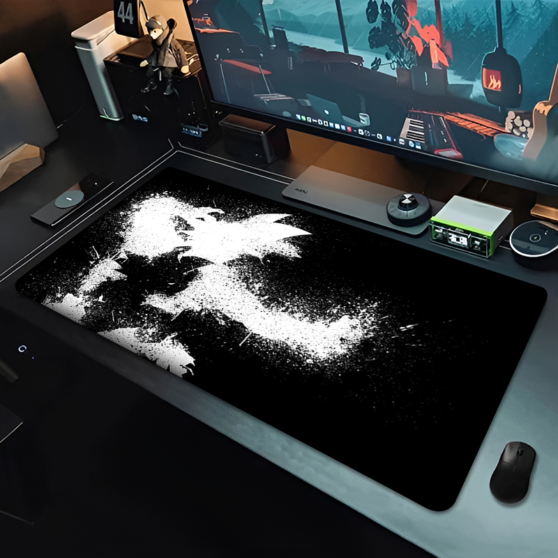 DBZ Black Anime Mouse Pad Drag - Gaming Accessories Keyboards ulasan dan harga