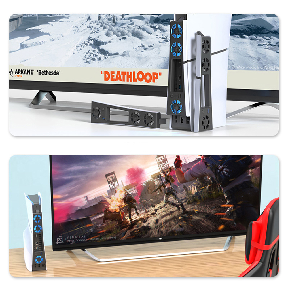Gaming Cooler Fan Efficient Co - Gaming Accessories Lights ulasan dan harga