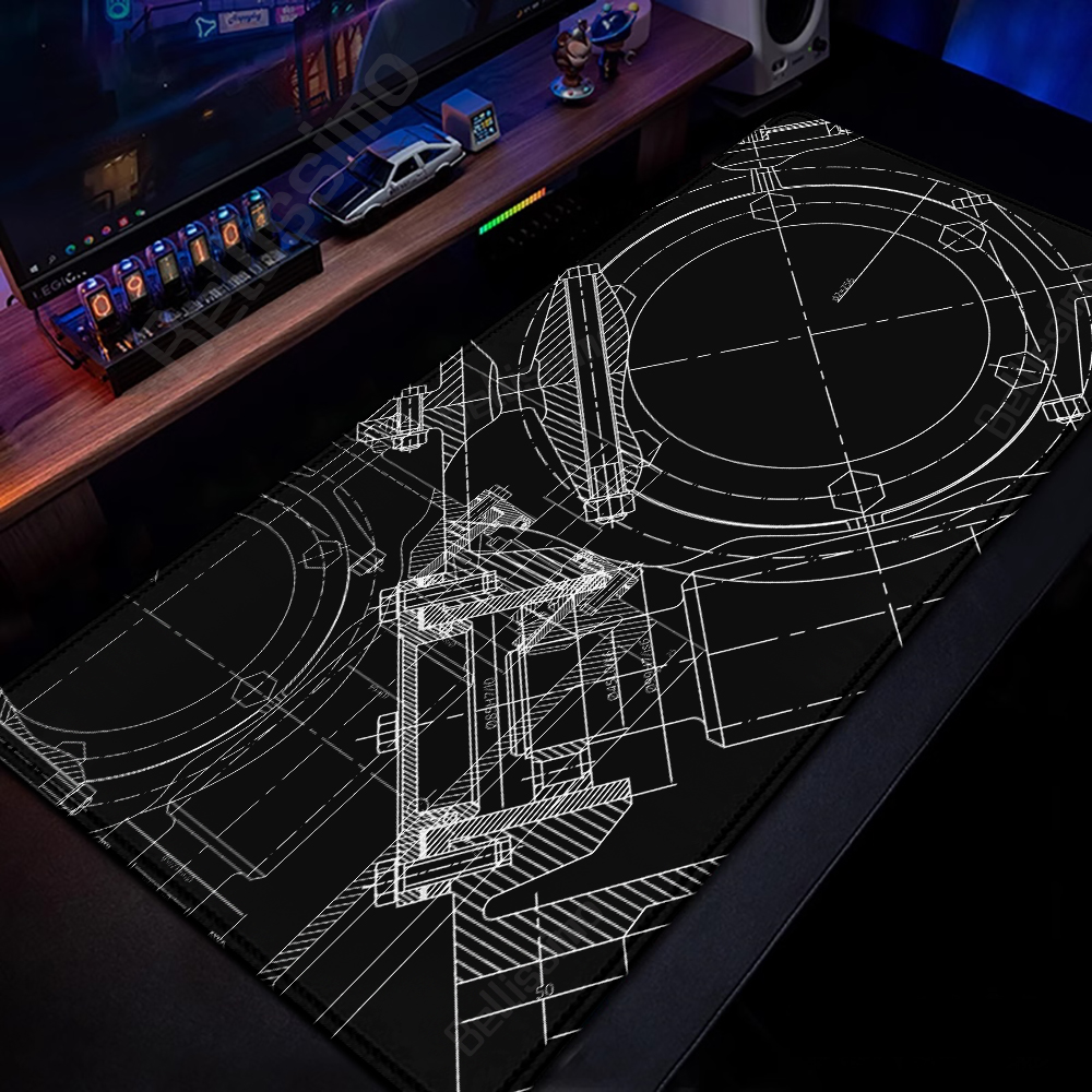 Mouse Pad Gaming Accessory Mec - Gaming Accessories Drawing ulasan dan harga