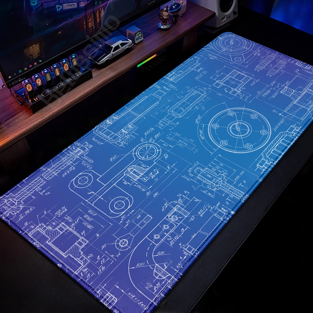 Mouse Pad Gaming Accessory Mec - Gaming Accessories Drawing ulasan dan harga