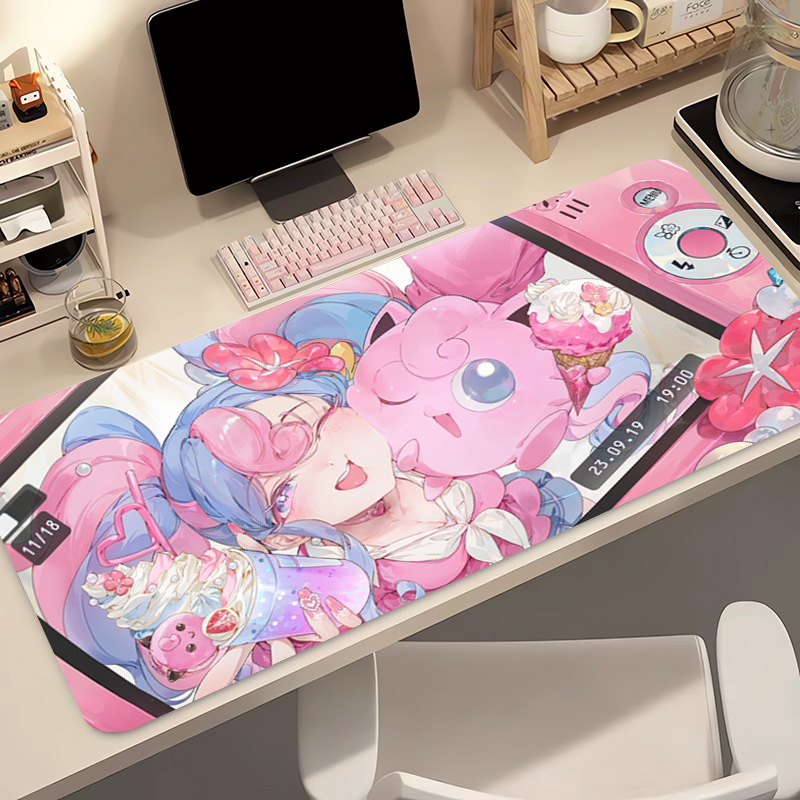 Anime Mouse Pad 90x40cm Pokemo - Gaming Accessories Keyboards ulasan dan harga