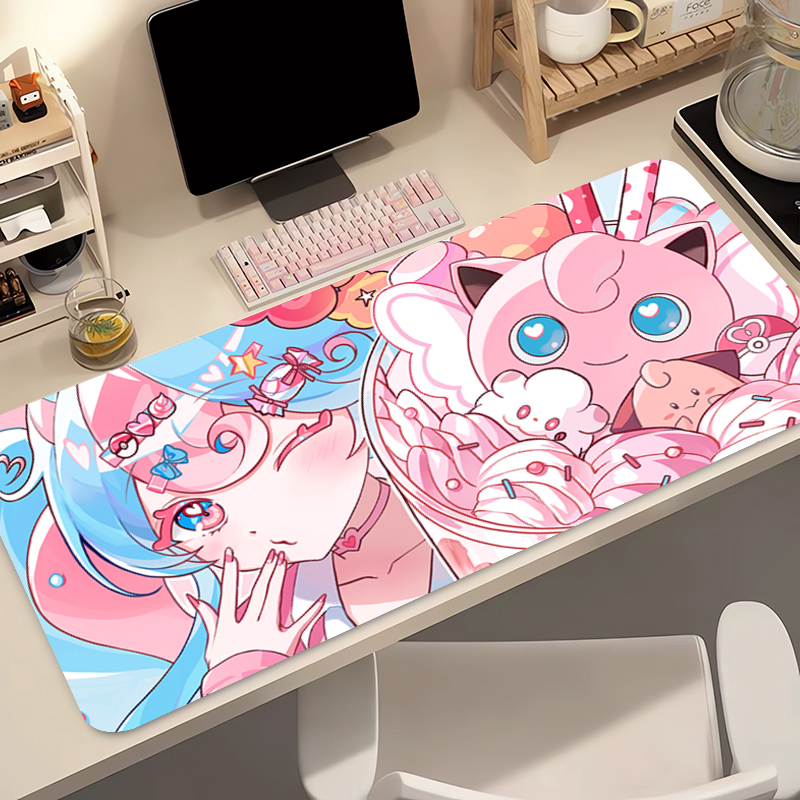 Anime Mouse Pad 90x40cm Pokemo - Gaming Accessories Keyboards ulasan dan harga