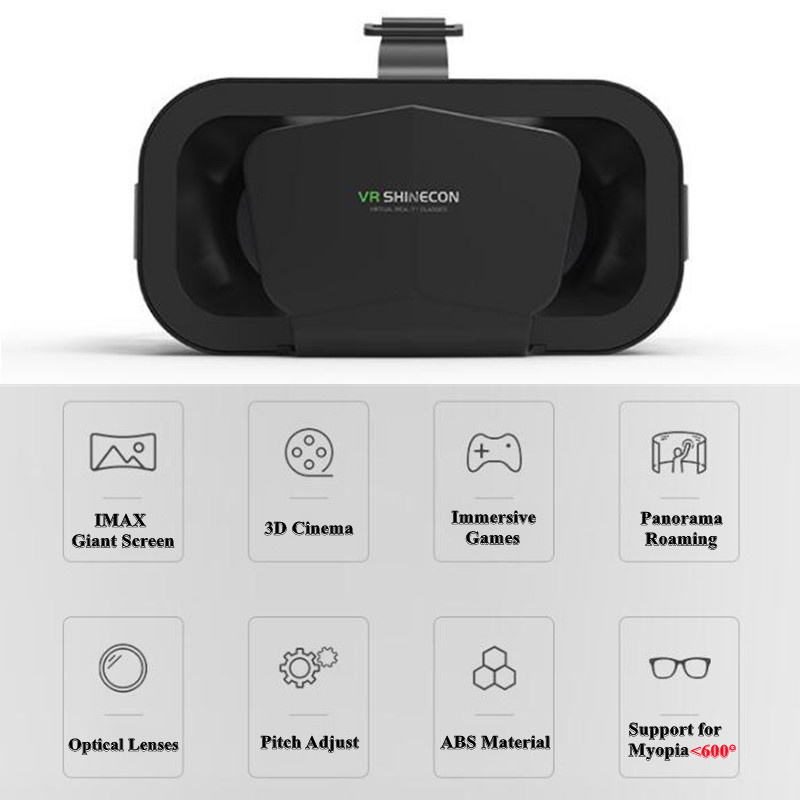 Shinecon Viar 3D VR Glasses Vi - Gaming Accessories 10 Year Old ulasan dan harga
