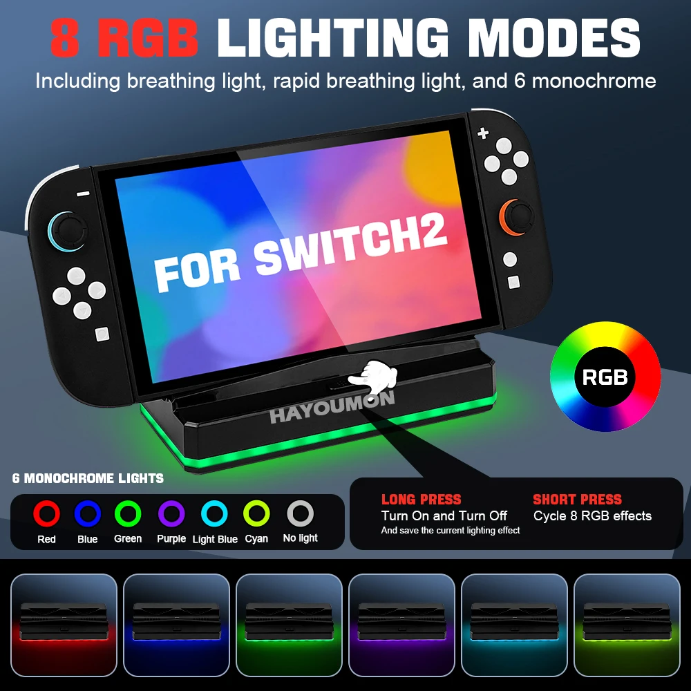For NS Switch 2 Portable Charg - Gaming Accessories Lights ulasan dan harga