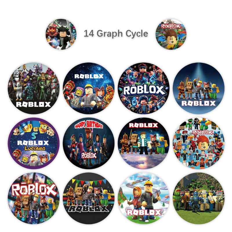 Roblox Sticker 500Pcs/set Rotu - Gaming Accessories Roblox ulasan dan harga