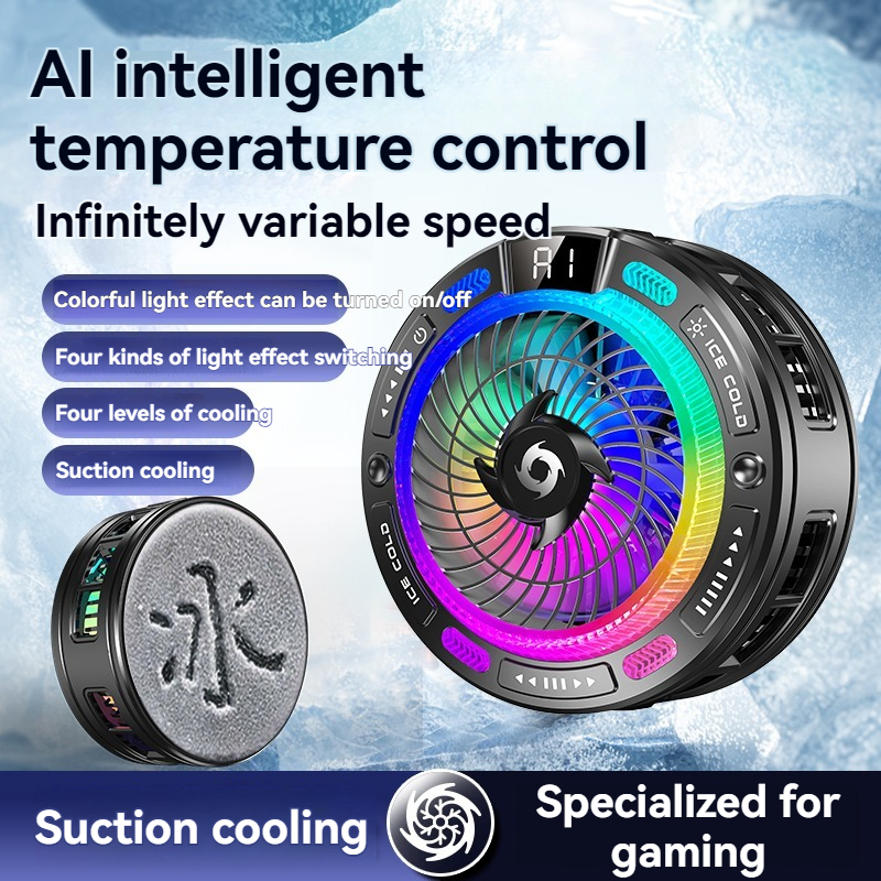 K50 AI Mobile Cooler Magnetic  - Gaming Accessories Mobile ulasan dan harga