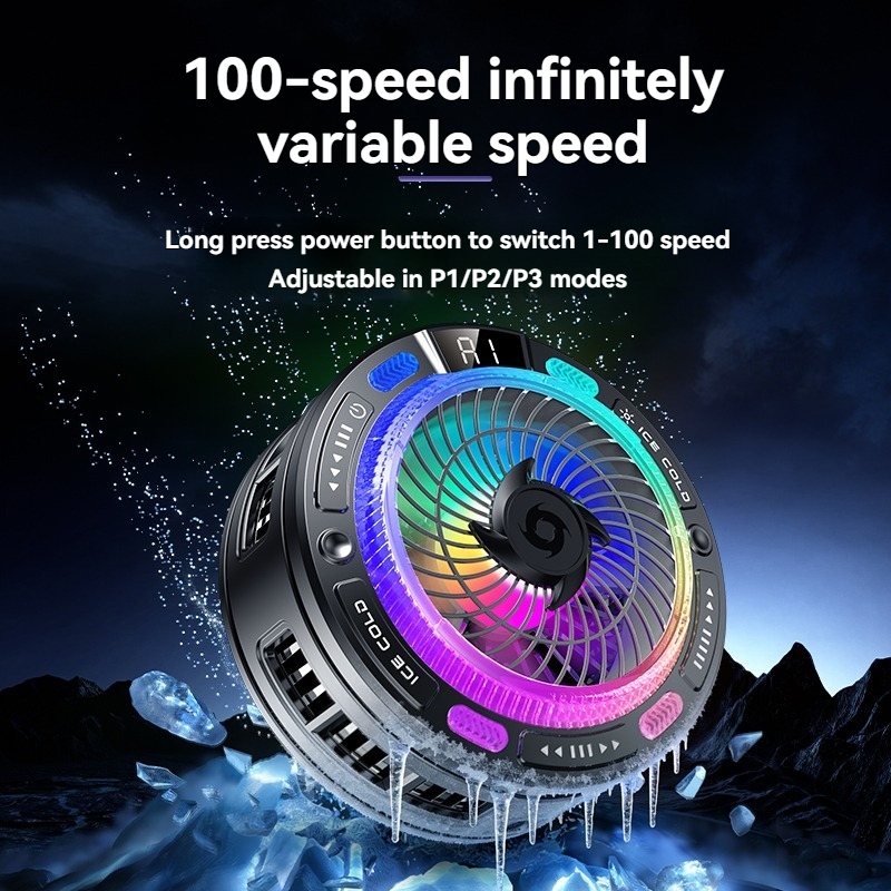 K50 AI Mobile Cooler Magnetic  - Gaming Accessories Mobile ulasan dan harga