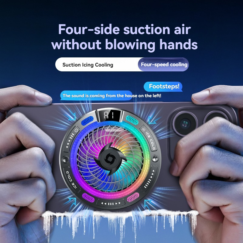 K50 AI Mobile Cooler Magnetic  - Gaming Accessories Mobile ulasan dan harga