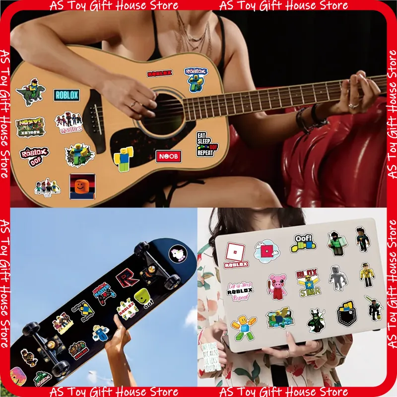 100 Pcs Roblox Stickers Self A - Gaming Accessories Roblox ulasan dan harga