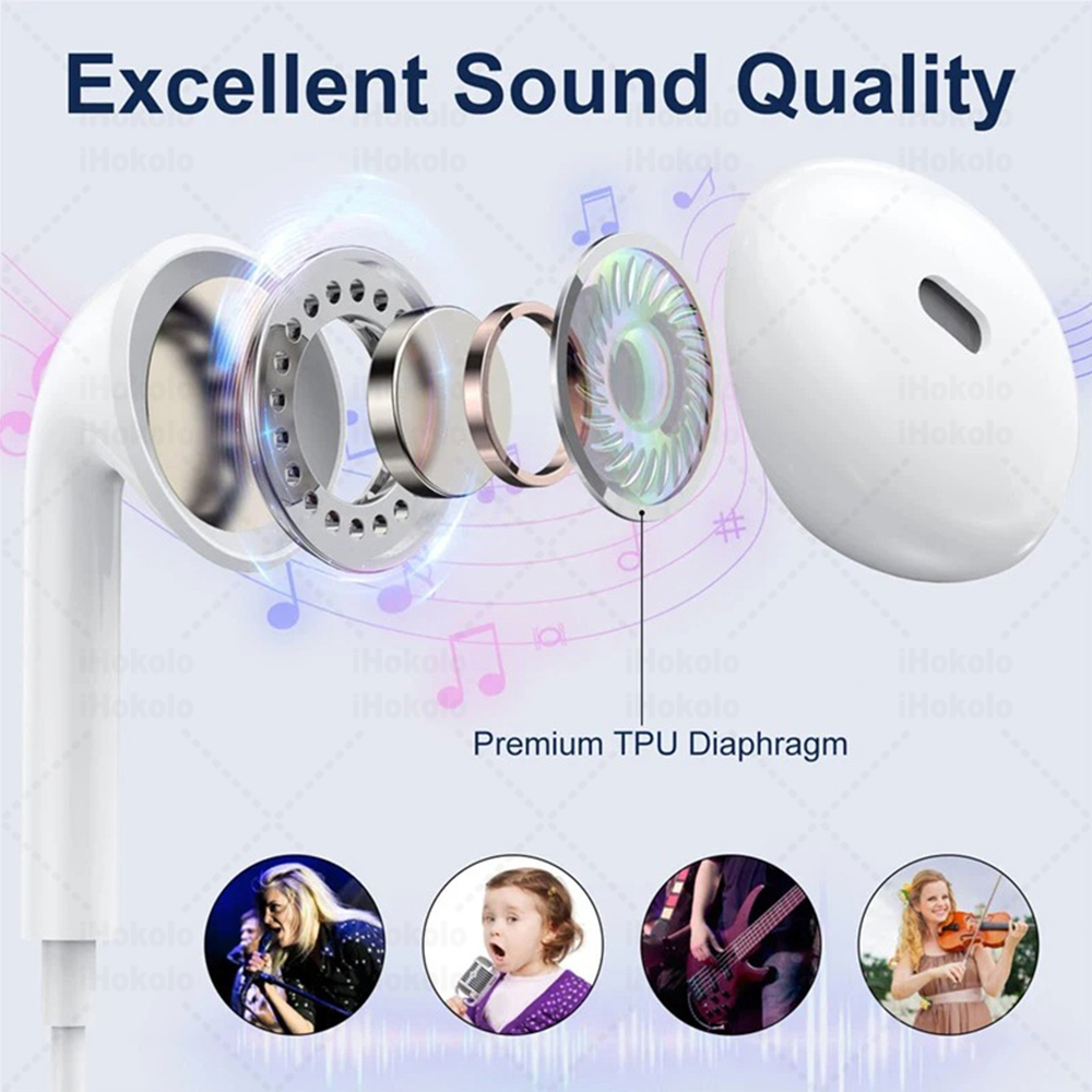 Original Wired Earphones For i - Xiaomi Gaming Accessories ulasan dan harga