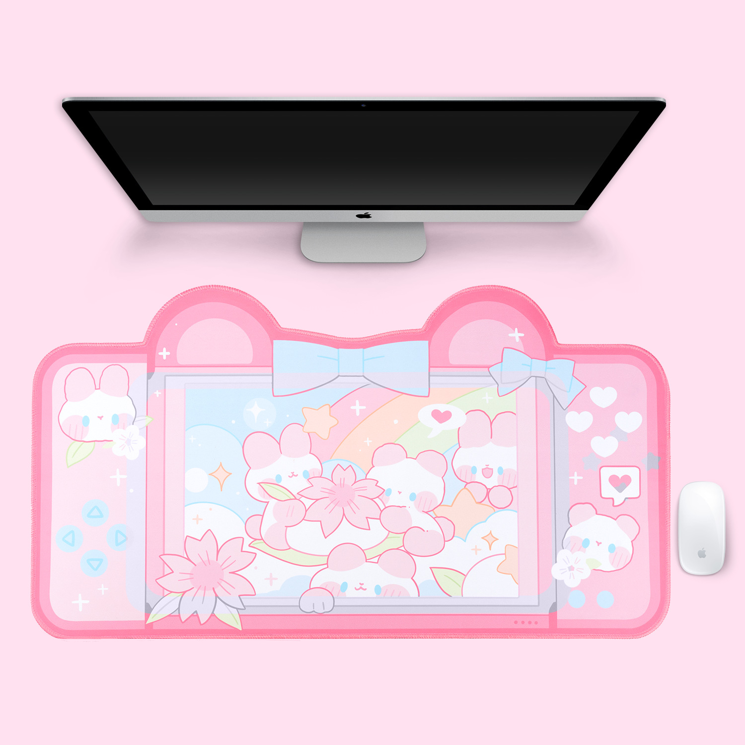 Extra Large Kawaii Gaming Mous - Gaming Accessories Desk ulasan dan harga