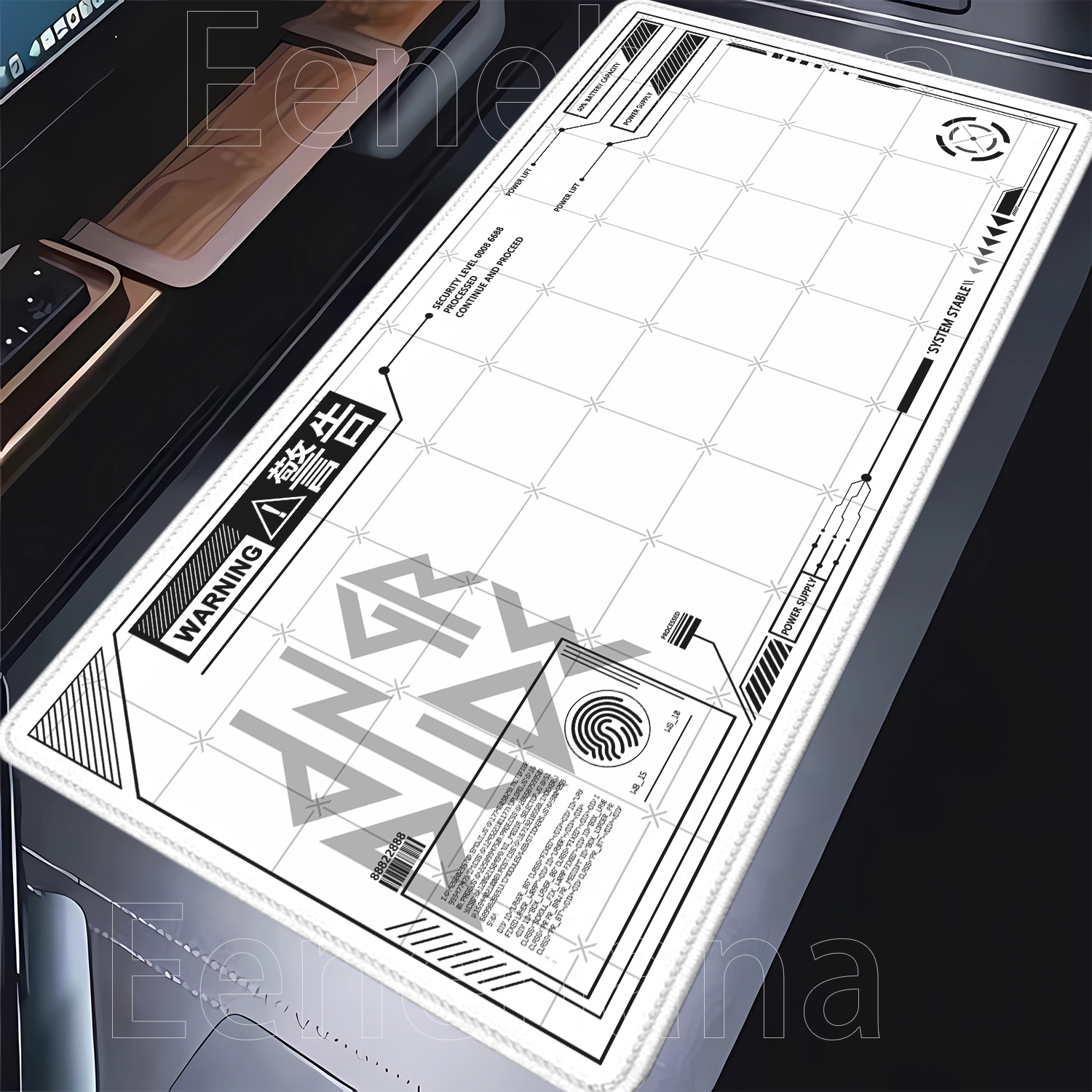Large Mouse Pad HD Printing Ex - Gaming Accessories Drawing ulasan dan harga