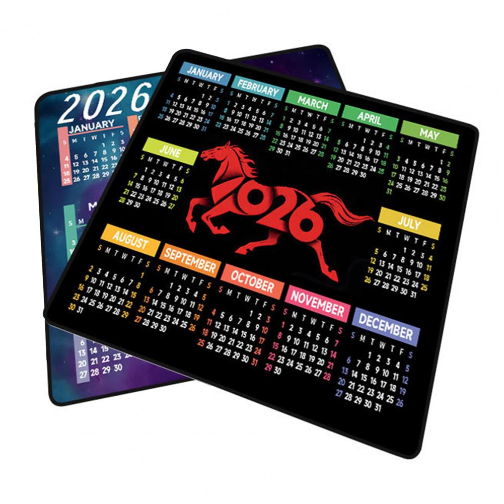 2026 Calendar Mouse Pad Waterp - Gaming Accessories Desk ulasan dan harga