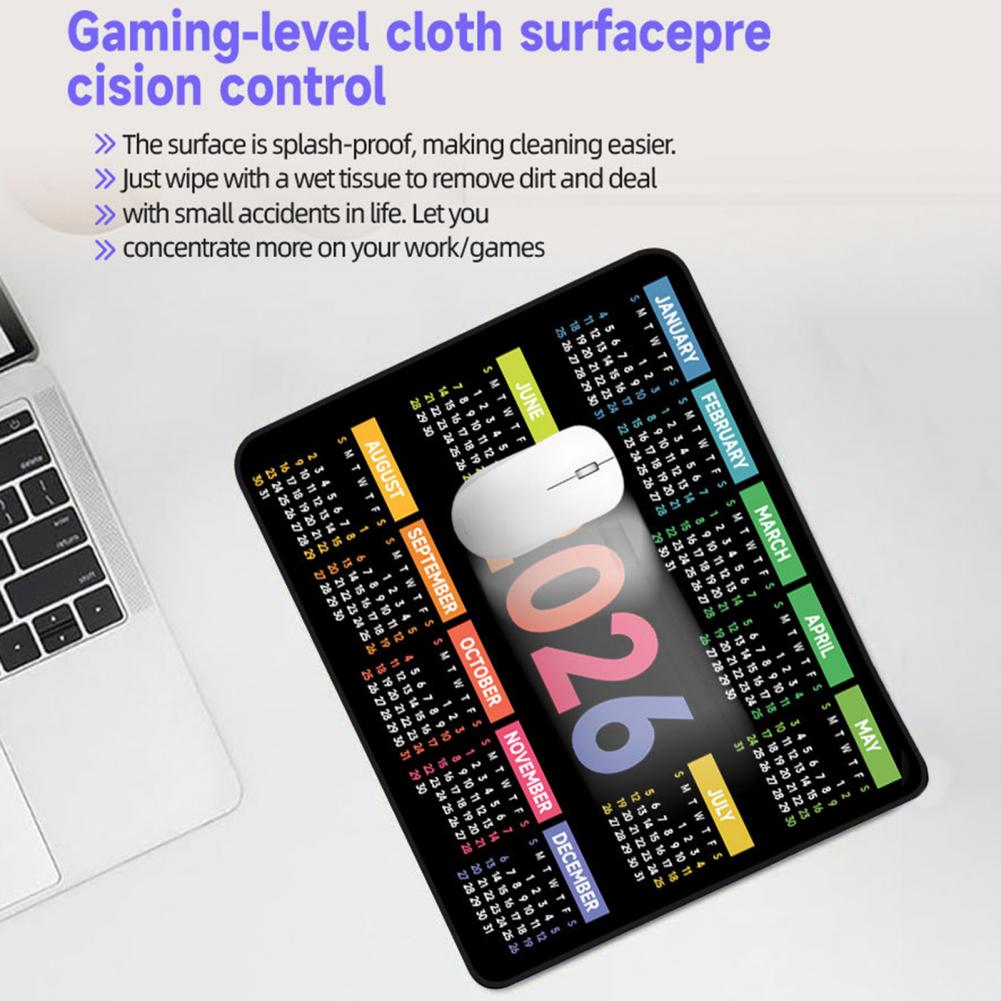 2026 Calendar Mouse Pad Waterp - Gaming Accessories Desk ulasan dan harga