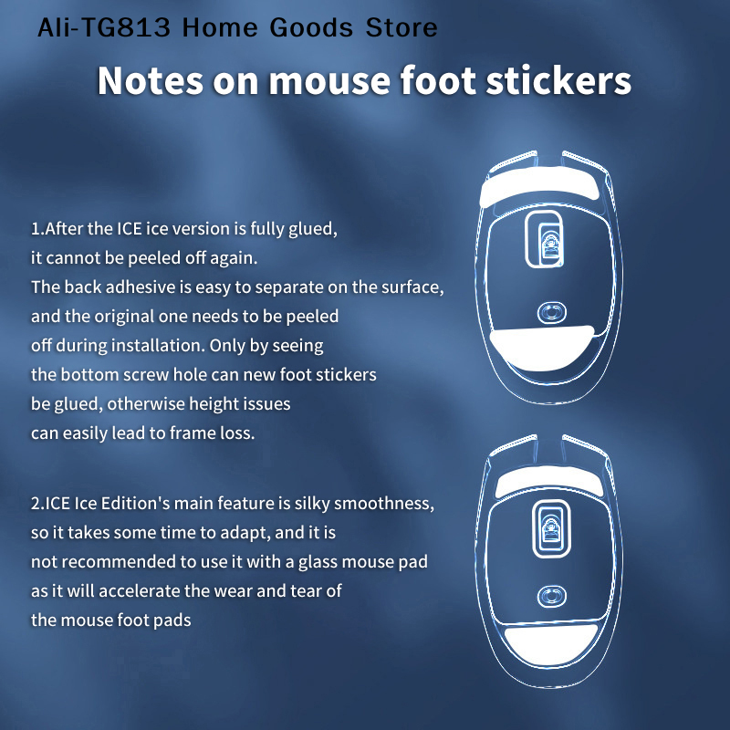 [TG813]1 Set Gaming Mouse Foot - Gaming Accessories Razer ulasan dan harga