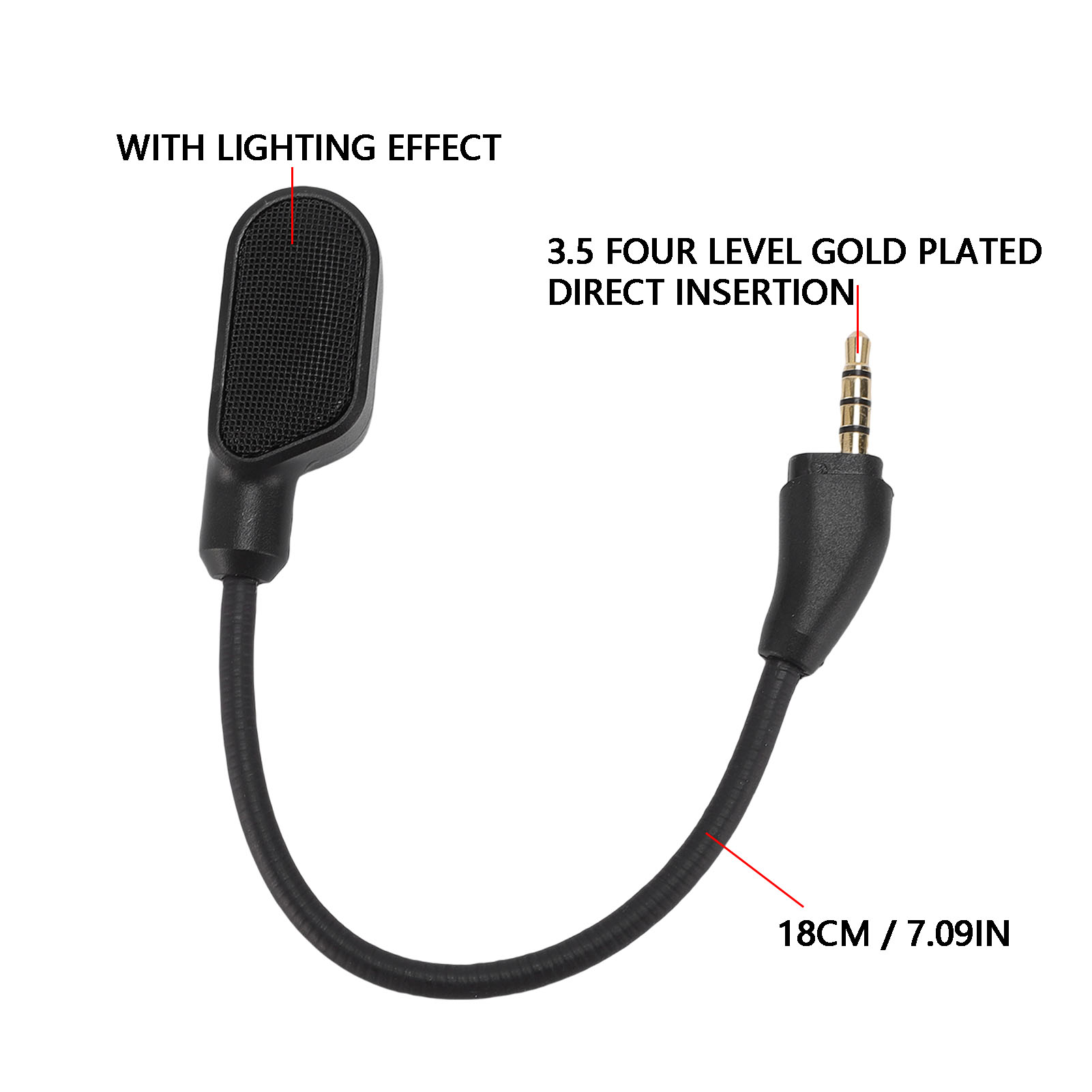 Gaming Headphone Mic Microphon - Gaming Accessories Lights ulasan dan harga