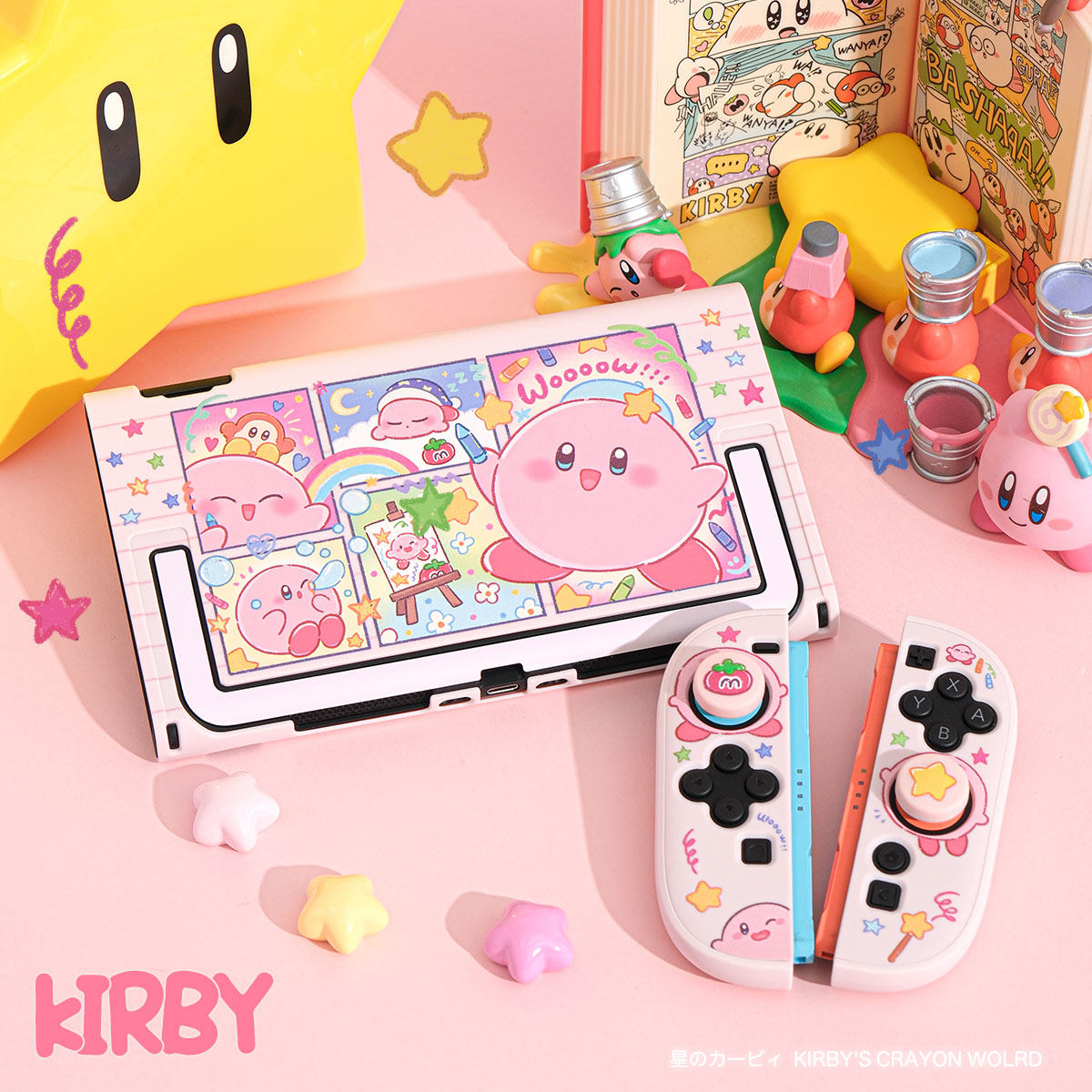 Kirby Switch 2 Gen Split Prote - Gaming Accessories 10 Year Old ulasan dan harga