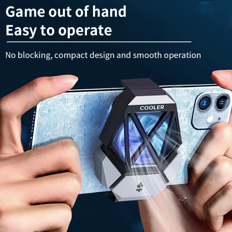 DY08 Mobile Phone Cooling Fan  - Gaming Zone Accessories ulasan dan harga