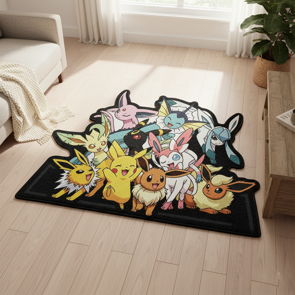Cartoon Pokemon Mat Eevee Evol - Gaming Zone Accessories ulasan dan harga