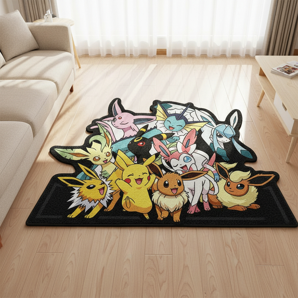 Cartoon Pokemon Mat Eevee Evol - Gaming Zone Accessories ulasan dan harga