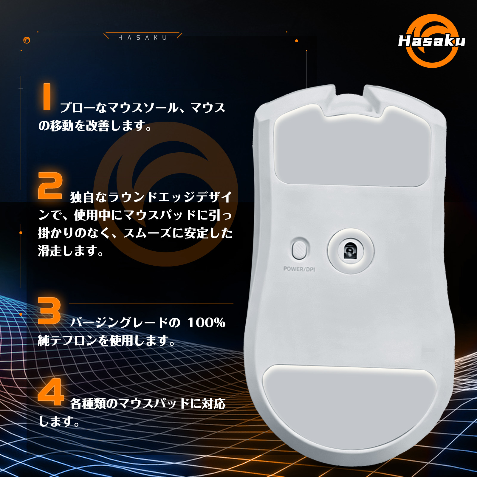 2 Sets HASAKU Rounded Curved E - Gaming Accessories Razer ulasan dan harga