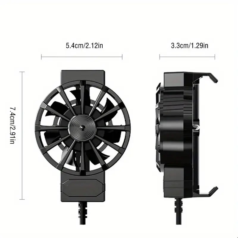 USB Powered Phone Cooler, Mini - Gaming Accessories Mobile ulasan dan harga