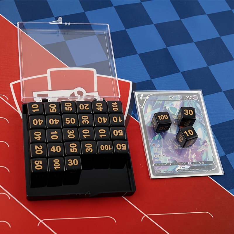 10pcs PTCG Counters Token Dice - Gaming Accessories Must Have ulasan dan harga