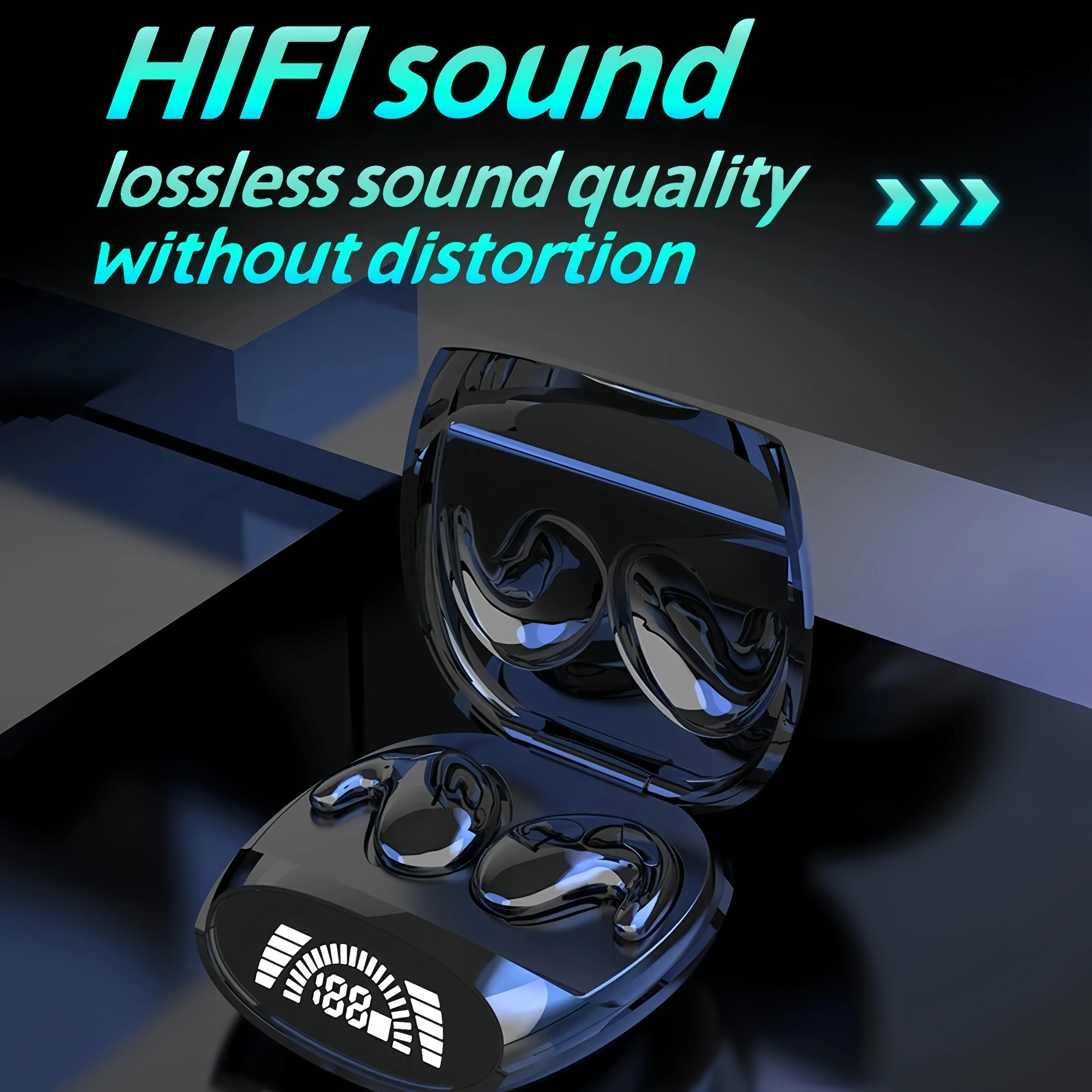 Invisible Sleep Earphones Blue - Gaming Accessories Iphone ulasan dan harga
