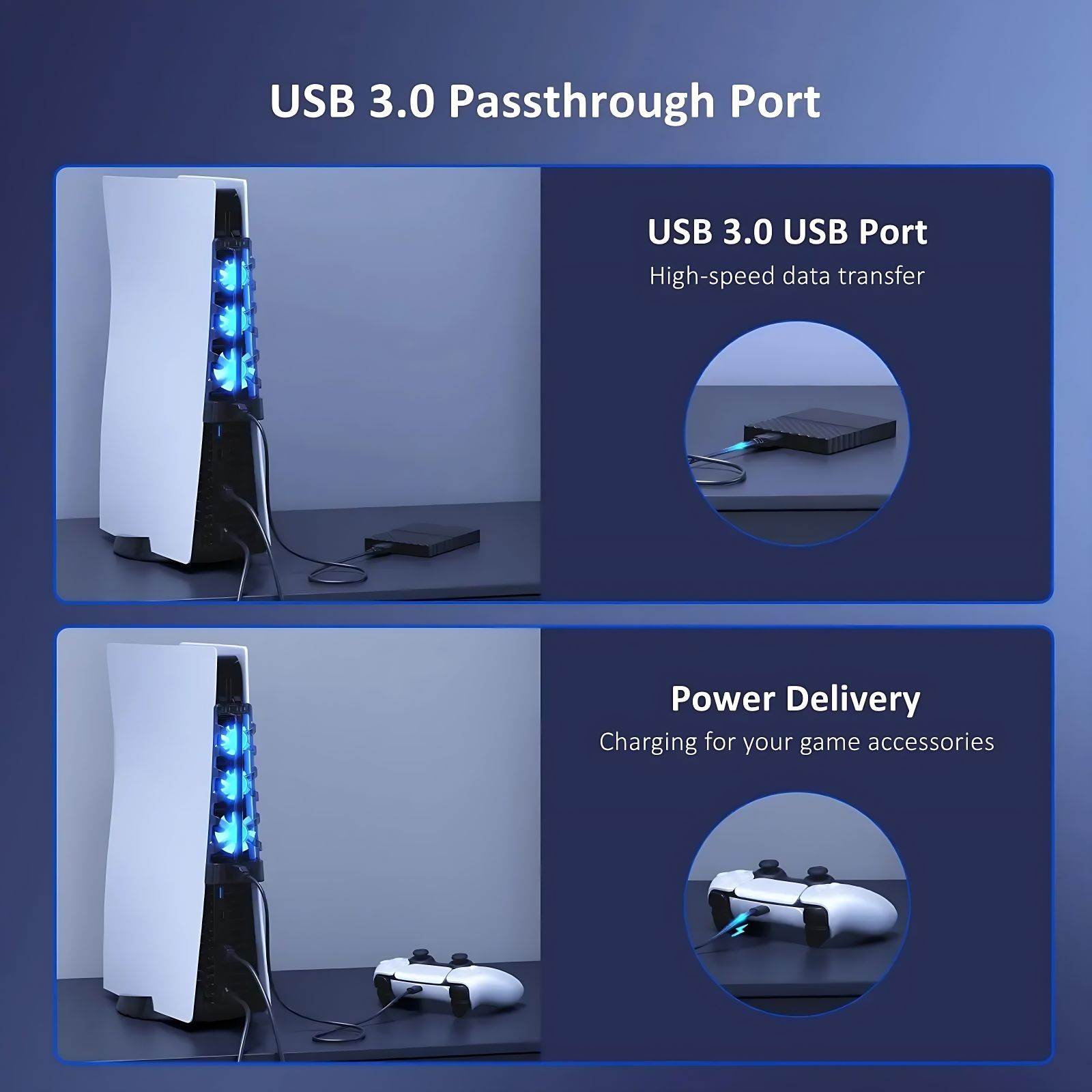 For PS5 Both Disc and Digital  - Gaming Accessories Lights ulasan dan harga