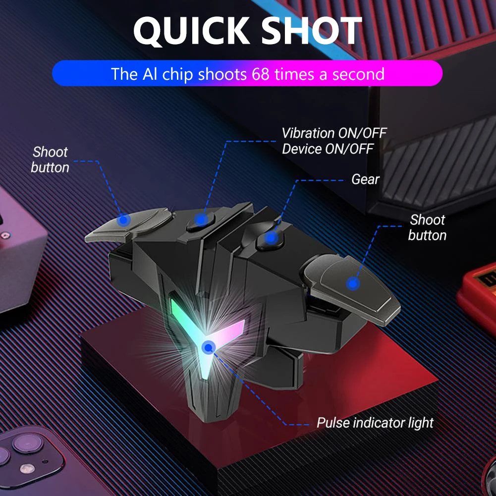 A1 Mobile Game Trigger for PUB - Gaming Accessories Lights ulasan dan harga