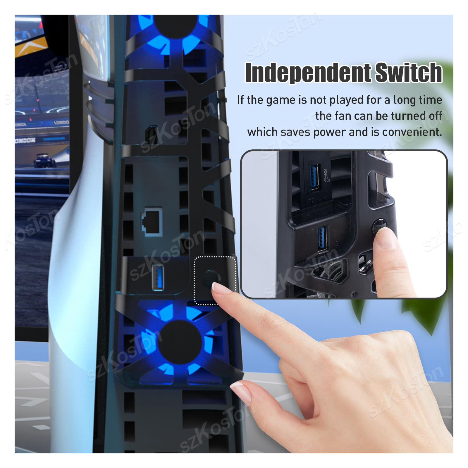 3 High-speed Cooling Fan For P - Gaming Accessories Lights ulasan dan harga