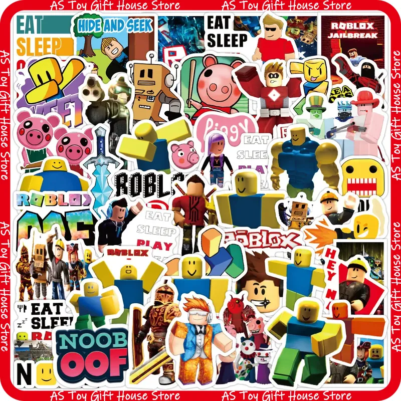 50 Pcs Roblox Waterproof Creat - Gaming Accessories Roblox ulasan dan harga