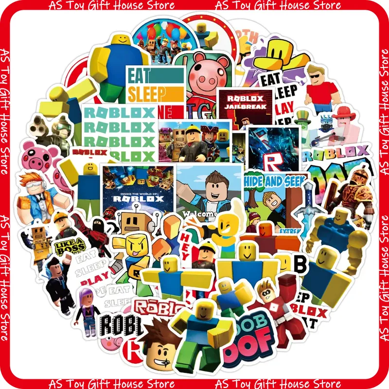 50 Pcs Roblox Waterproof Creat - Gaming Accessories Roblox ulasan dan harga