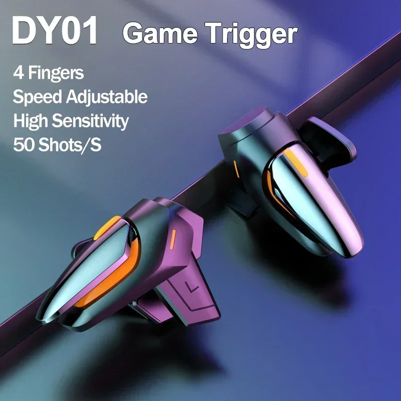 DY01 Mobile Phone 4 Fingers Ga - Gaming Accessories Iphone ulasan dan harga