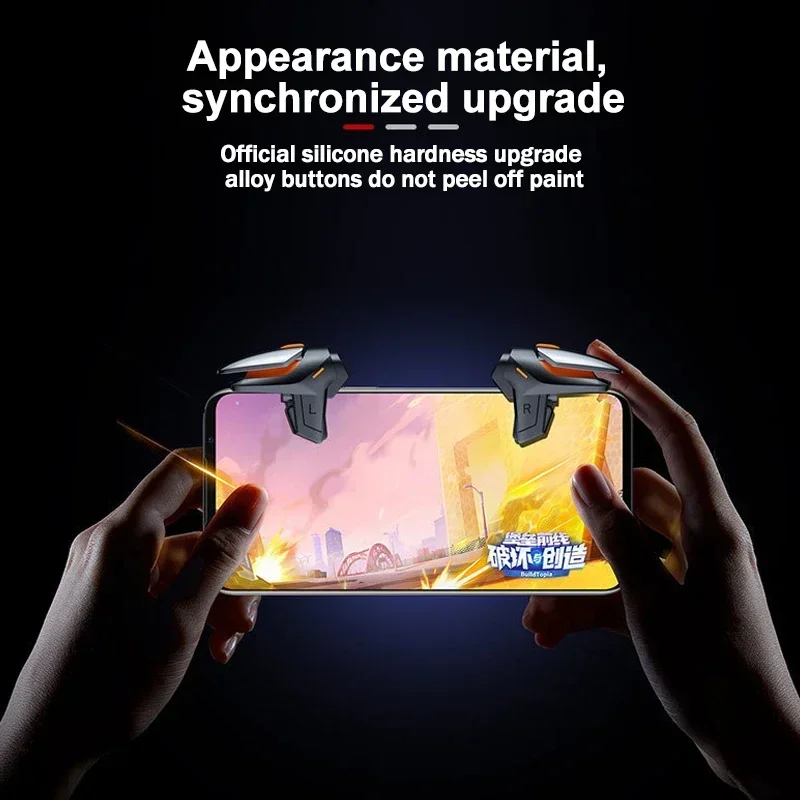 DY01 Mobile Phone 4 Fingers Ga - Gaming Accessories Iphone ulasan dan harga