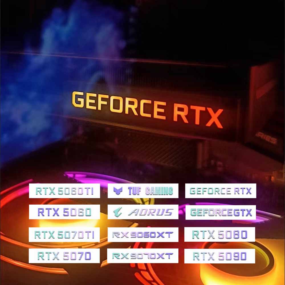 PC GPU ARGB Lighting Panel Whi - Gaming Accessories Lights ulasan dan harga