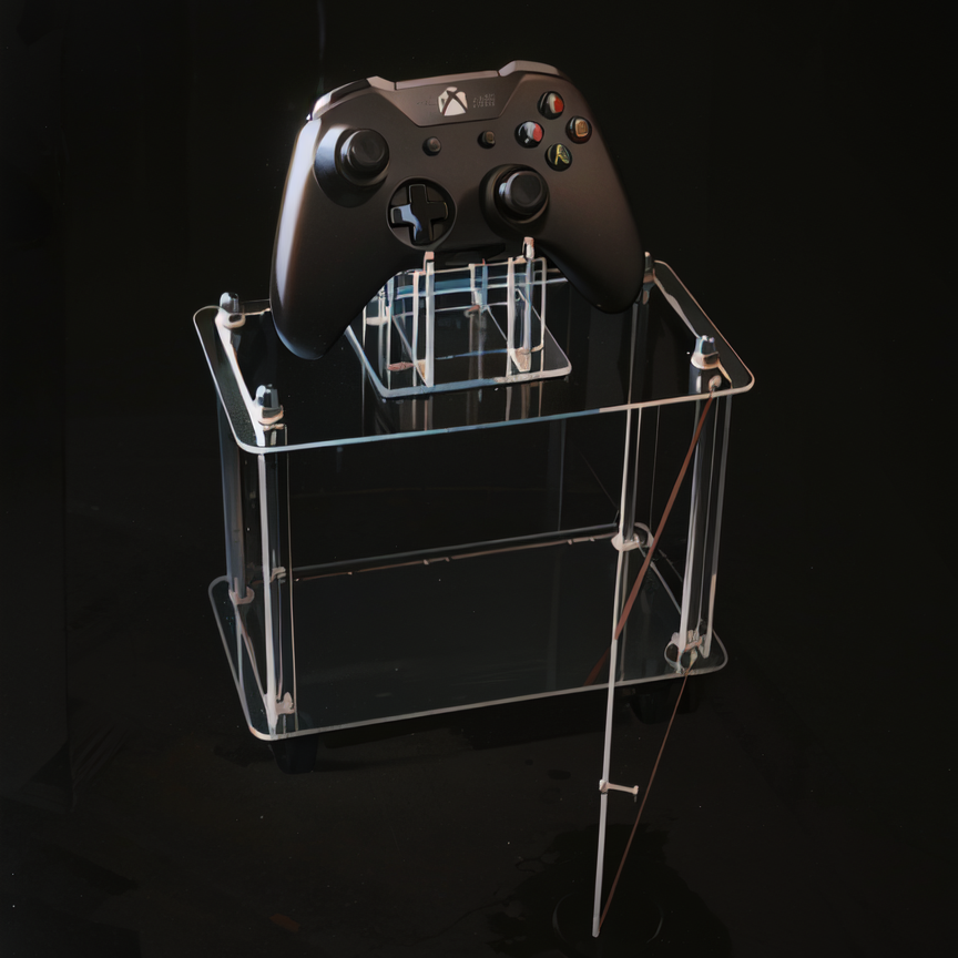 Acrylic Box Game Controller St - Gaming Zone Accessories ulasan dan harga