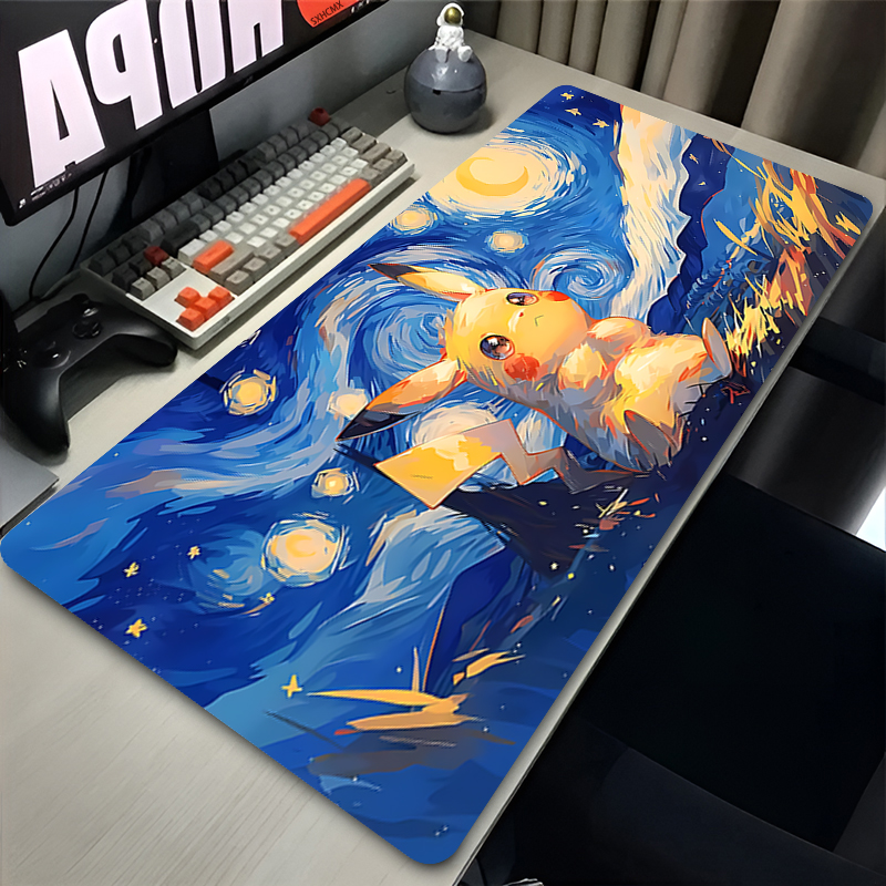 Mouse Pad P-pokemon Pikachu Co - Gaming Accessories Desk ulasan dan harga
