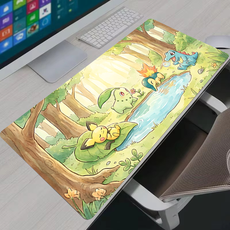 Mouse Pad Anime PC Gamer Cabin - Gaming Accessories Desk ulasan dan harga